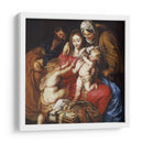 La Sagrada Familia con Santa Isabel, San Juan y una paloma - Peter Paul Rubens | Cuadro decorativo de Canvas Lab