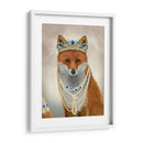 Zorro Con Tiara, Retrato - Fab Funky | Cuadro decorativo de Canvas Lab
