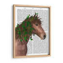 Castaño De Caballo Con Hiedra - Fab Funky | Cuadro decorativo de Canvas Lab