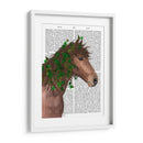 Castaño De Caballo Con Hiedra - Fab Funky | Cuadro decorativo de Canvas Lab