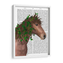 Castaño De Caballo Con Hiedra - Fab Funky | Cuadro decorativo de Canvas Lab