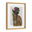 Caballo Con Sombrero De Plumas - Fab Funky | Cuadro decorativo de Canvas Lab