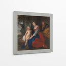 La Sagrada Familia con el loro - Peter Paul Rubens | Cuadro decorativo de Canvas Lab