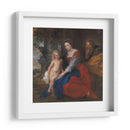 La Sagrada Familia con el loro - Peter Paul Rubens | Cuadro decorativo de Canvas Lab