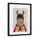 Super Llama - Fab Funky | Cuadro decorativo de Canvas Lab