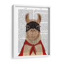Super Llama - Fab Funky | Cuadro decorativo de Canvas Lab