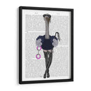 Avestruz Con Botas Pervertidas - Fab Funky | Cuadro decorativo de Canvas Lab
