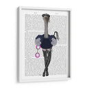 Avestruz Con Botas Pervertidas - Fab Funky | Cuadro decorativo de Canvas Lab