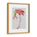 Flamingo Y Cóctel 1 - Fab Funky | Cuadro decorativo de Canvas Lab