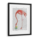 Flamingo Y Cóctel 2 - Fab Funky | Cuadro decorativo de Canvas Lab