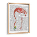 Flamingo Y Cóctel 2 - Fab Funky | Cuadro decorativo de Canvas Lab