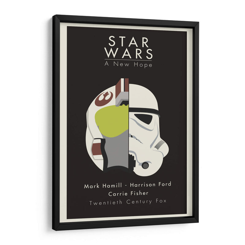 Star Wars Episodio IV, A New Hope | Cuadro decorativo de Canvas Lab