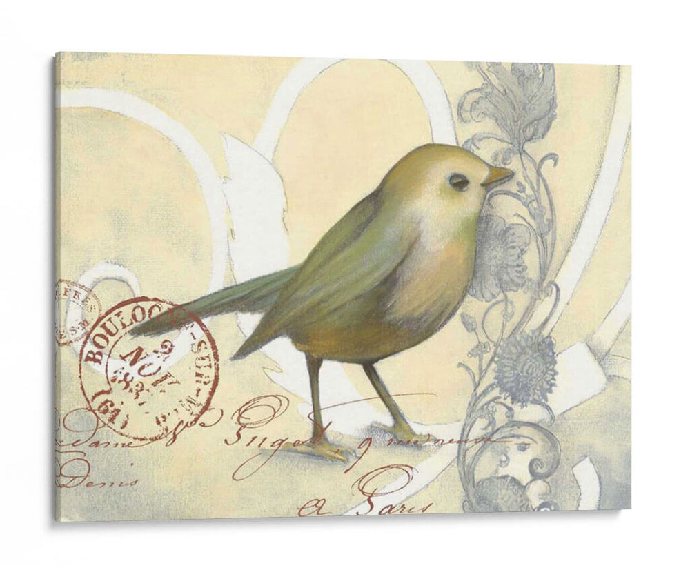 Pequeña Canción Postal Ii - Jennifer Goldberger | Cuadro decorativo de Canvas Lab