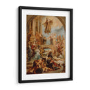 El milagro de San Francisco de Paula - Peter Paul Rubens | Cuadro decorativo de Canvas Lab