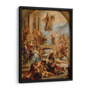 El milagro de San Francisco de Paula - Peter Paul Rubens | Cuadro decorativo de Canvas Lab