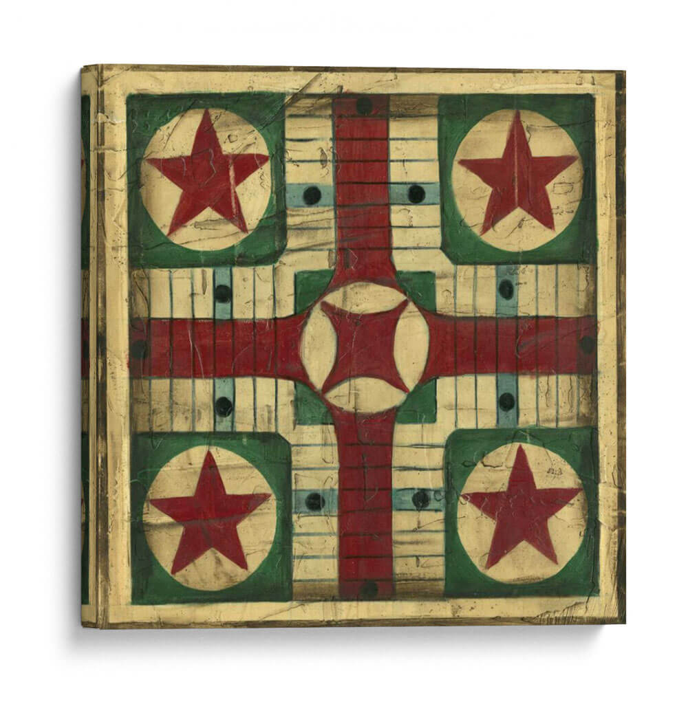 Antigüedad Parcheesi - Ethan Harper | Cuadro decorativo de Canvas Lab