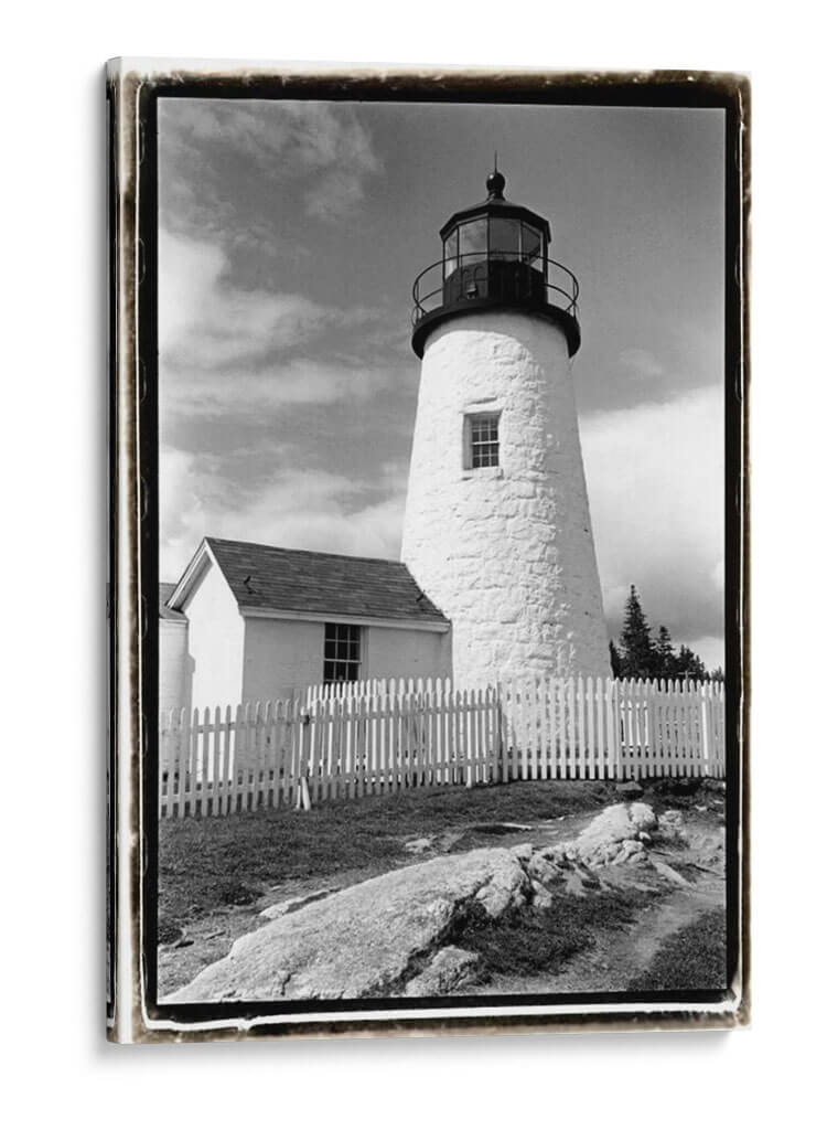 Luz De Punto De Pemaquid, Maine I - Laura DeNardo | Cuadro decorativo de Canvas Lab