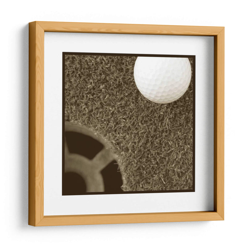 Sepia Golf Ball Study Ii - Jason Johnson | Cuadro decorativo de Canvas Lab