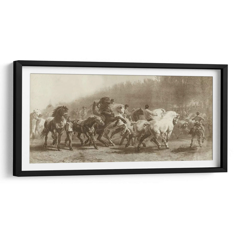 Feria De Caballos - Rosa Bonheur | Cuadro decorativo de Canvas Lab