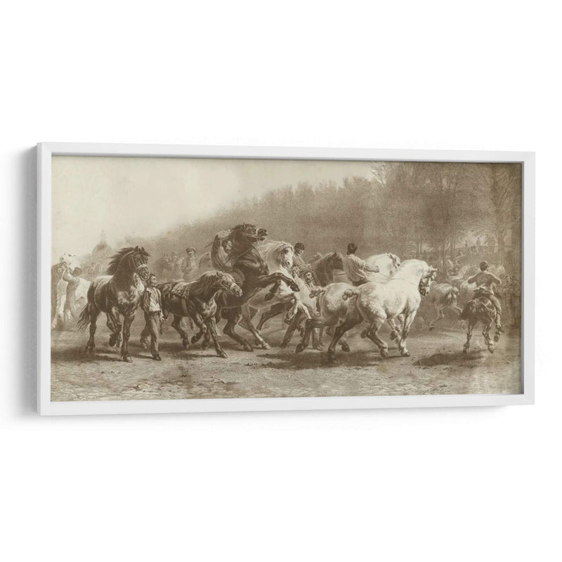 Feria De Caballos - Rosa Bonheur | Cuadro decorativo de Canvas Lab