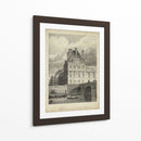 Pavillon De Flore Y Pont Royal - A. Pugin | Cuadro decorativo de Canvas Lab