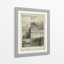 Pavillon De Flore Y Pont Royal - A. Pugin | Cuadro decorativo de Canvas Lab