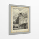 Pavillon De Flore Y Pont Royal - A. Pugin | Cuadro decorativo de Canvas Lab