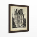 Fontainbleau, Porte Doree - A. Pugin | Cuadro decorativo de Canvas Lab