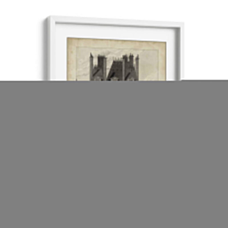 Fontainbleau, Porte Doree - A. Pugin | Cuadro decorativo de Canvas Lab