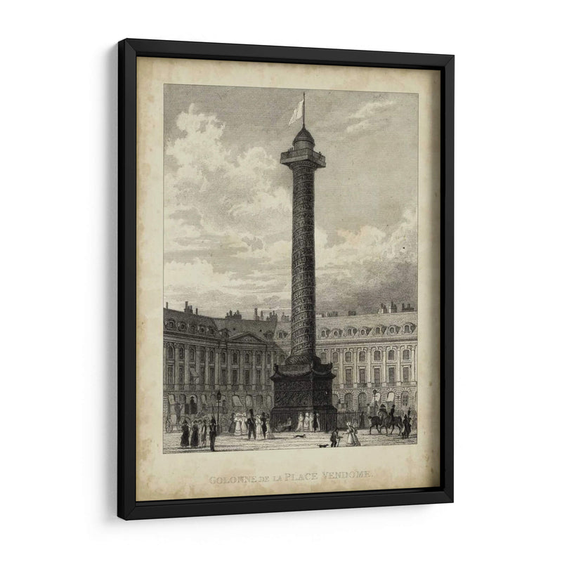 Colonne De La Place Vendome - A. Pugin | Cuadro decorativo de Canvas Lab