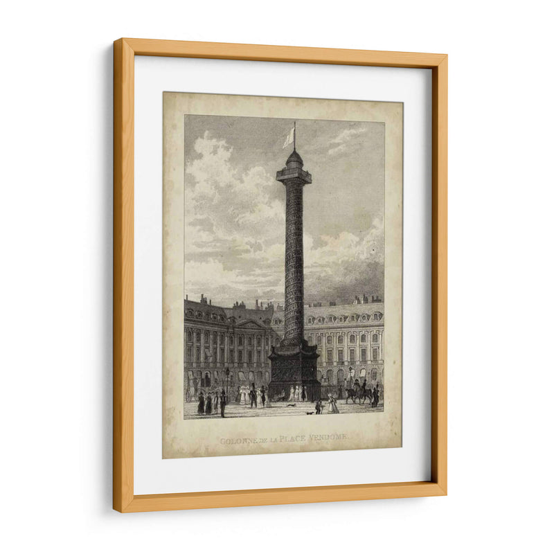 Colonne De La Place Vendome - A. Pugin | Cuadro decorativo de Canvas Lab