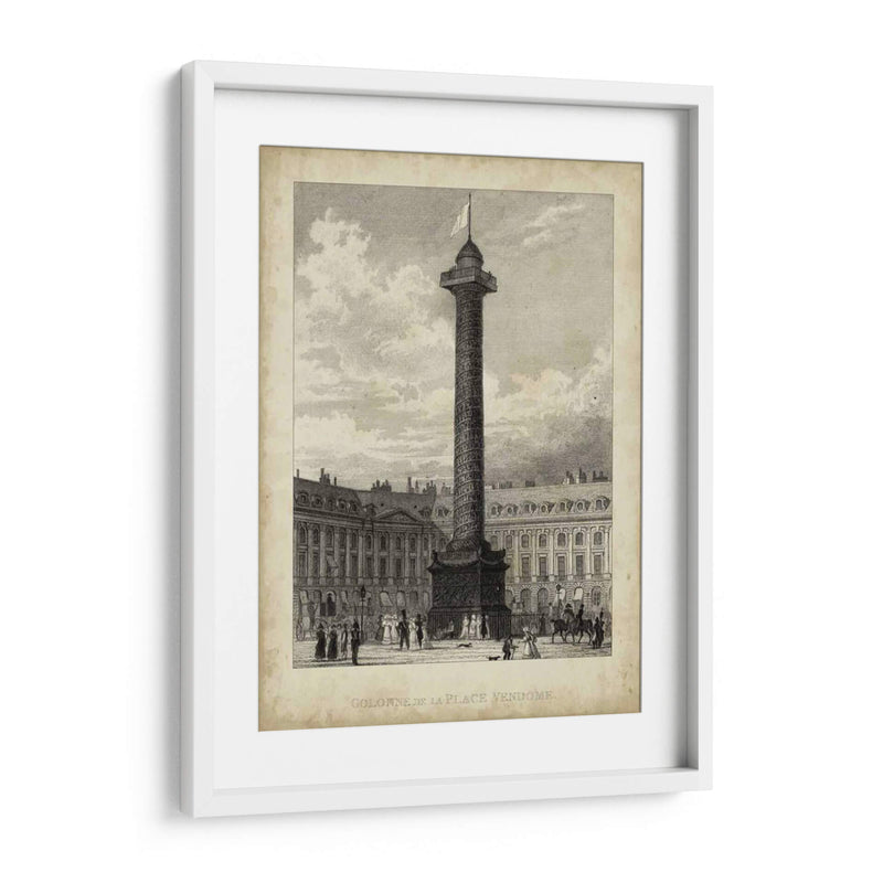 Colonne De La Place Vendome - A. Pugin | Cuadro decorativo de Canvas Lab