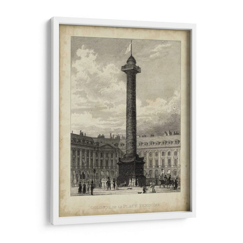 Colonne De La Place Vendome - A. Pugin | Cuadro decorativo de Canvas Lab