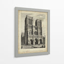 West Front-Notre Dame - A. Pugin | Cuadro decorativo de Canvas Lab