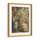 El matrimonio místico de Santa Catalina (delante de un panel pintado de doble cara) - Peter Paul Rubens | Cuadro decorativo de Canvas Lab