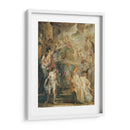 El matrimonio místico de Santa Catalina (delante de un panel pintado de doble cara) - Peter Paul Rubens | Cuadro decorativo de Canvas Lab