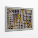 Ocre Y Ciruela I - Ricki Mountain | Cuadro decorativo de Canvas Lab
