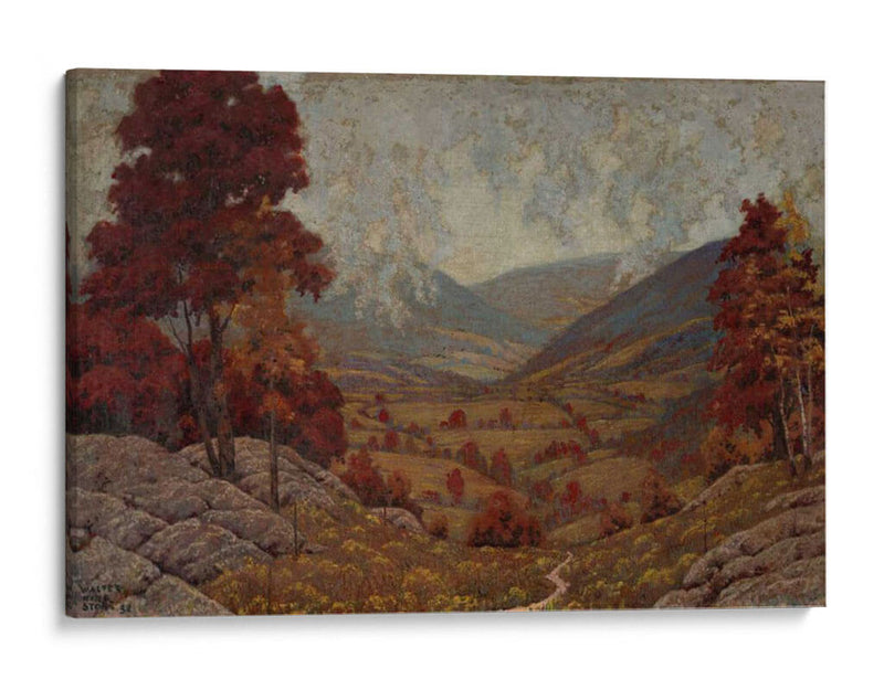 Otoño - Walter King Stone | Cuadro decorativo de Canvas Lab