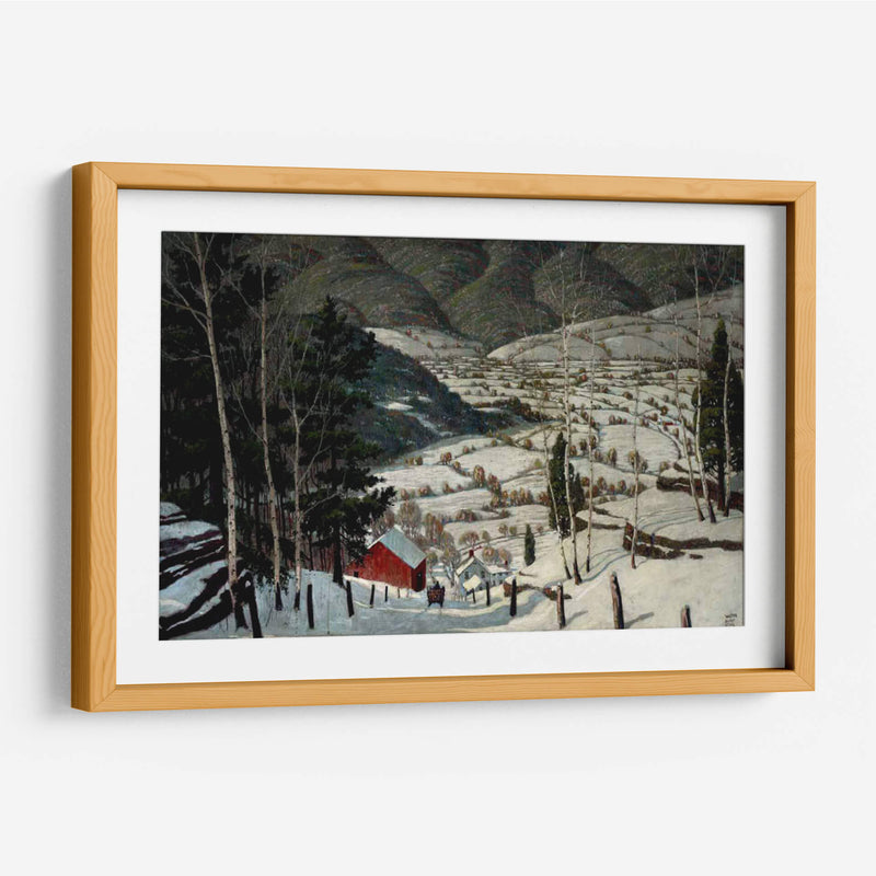 Invierno - Walter King Stone | Cuadro decorativo de Canvas Lab