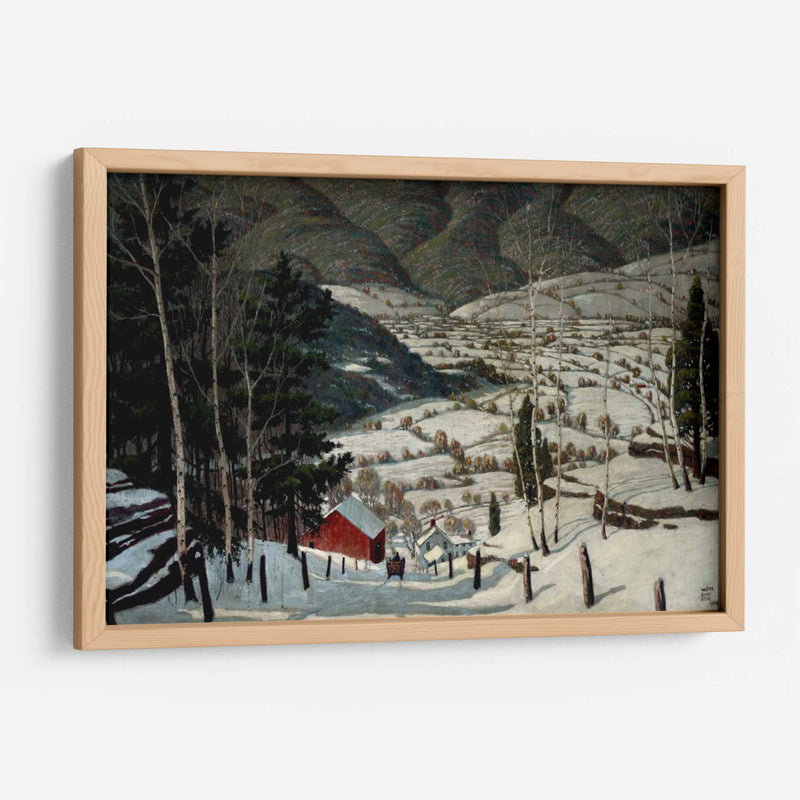 Invierno - Walter King Stone | Cuadro decorativo de Canvas Lab