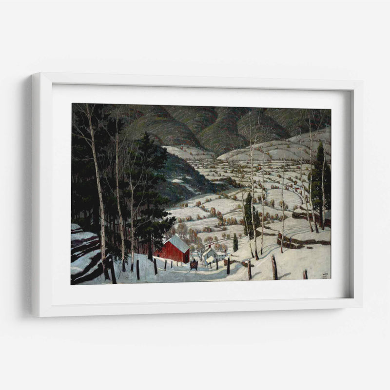 Invierno - Walter King Stone | Cuadro decorativo de Canvas Lab