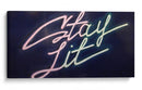 Stay lit | Cuadro decorativo de Canvas Lab