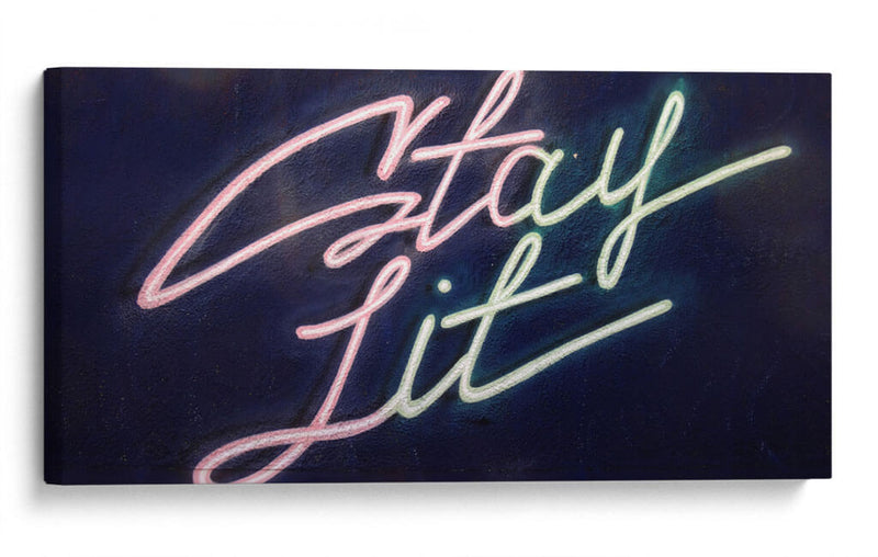 Stay lit | Cuadro decorativo de Canvas Lab
