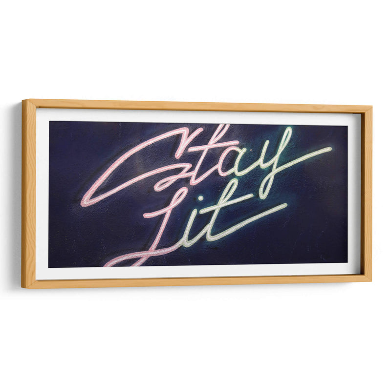 Stay lit | Cuadro decorativo de Canvas Lab
