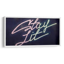 Stay lit | Cuadro decorativo de Canvas Lab
