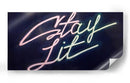 Stay lit | Cuadro decorativo de Canvas Lab