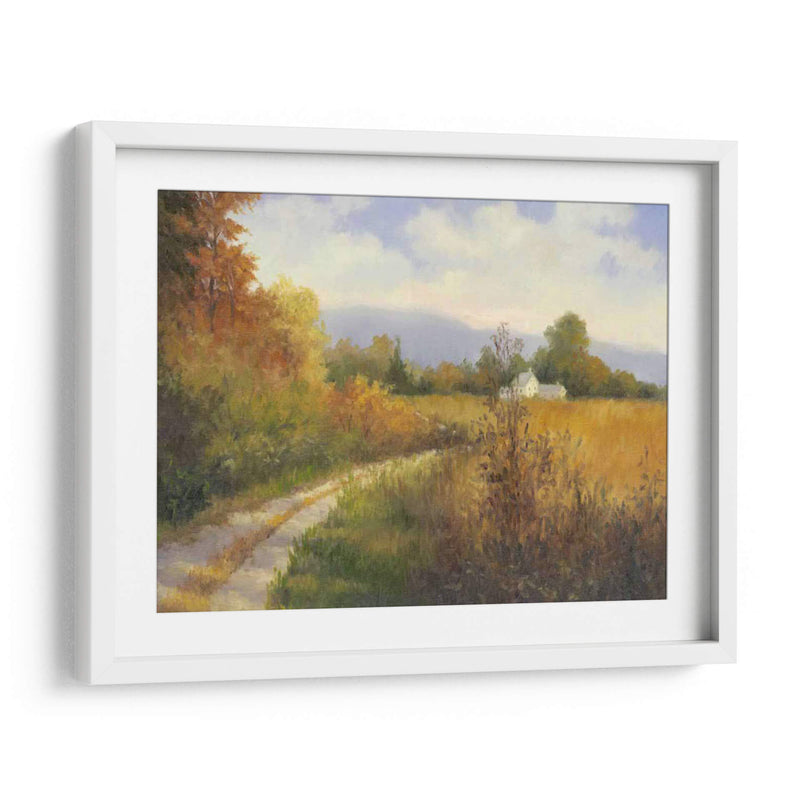 Carretera Nacional De Otoño - Mary Jean Weber | Cuadro decorativo de Canvas Lab