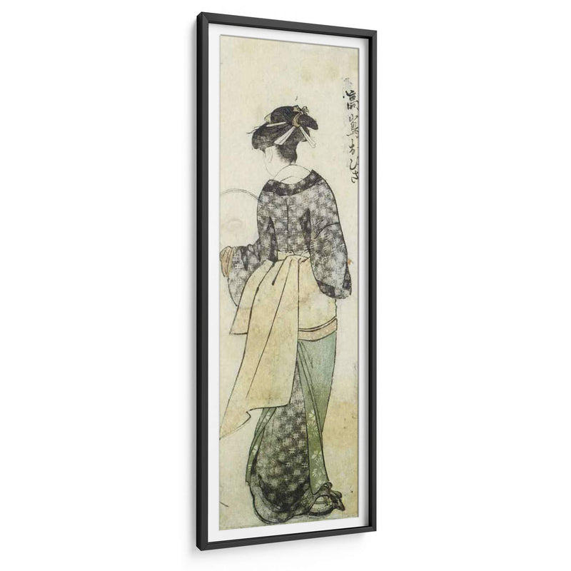 Vista Posterior De Ohisa - Utamaro | Cuadro decorativo de Canvas Lab