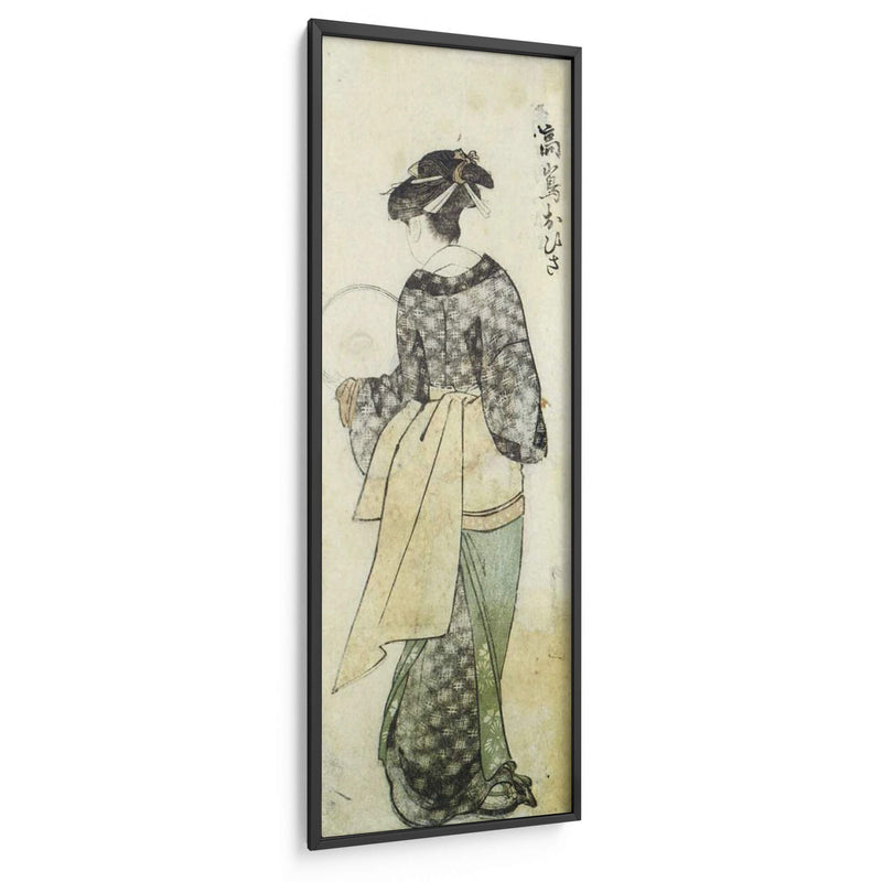 Vista Posterior De Ohisa - Utamaro | Cuadro decorativo de Canvas Lab