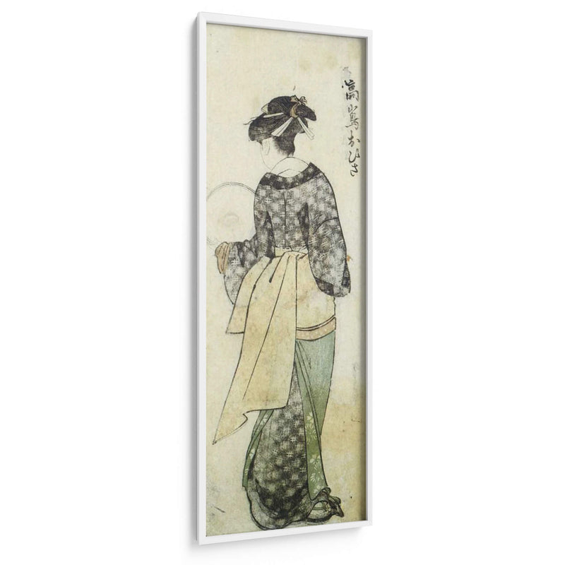 Vista Posterior De Ohisa - Utamaro | Cuadro decorativo de Canvas Lab